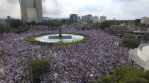 Multitudinaria Marcha por la Familia en Guadalajara, el 10 de septiembre. Foto: Frente Nacional por la Familia.