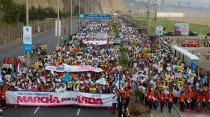 Marcha por la Vida 2016 en Perú / ACI Prensa