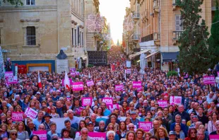 20 mil personas participan de marcha pro vida en Malta. Crédito: Life Network Foundation Malta 