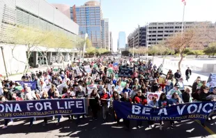 Marcha y Rally por la Vida en Arizona / Crédito: Coalición por la Vida de Arizona  