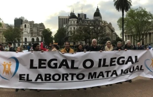 Marcha por la Vida en Argentina / Foto: AICA 