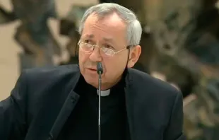 P. Marko Rupnik, acusado de abusos sexuales. Crédito: Vatican Media 