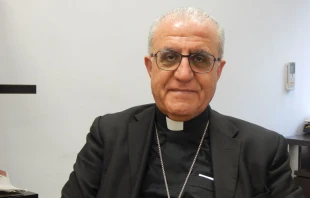 Mons. Yousif Thomas Mirkis. Foto: Blanca Ruiz / ACI Prensa. 