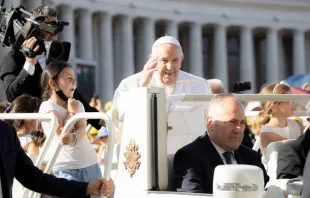 Imagen referencial del Papa Francisco. Crédito: Daniel Ibáñez/ACI Prensa 