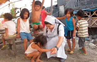 Religiosa Misionera en Filipinas. Foto: Religiosas del Santísimo Sacramento y María Inmaculada.  