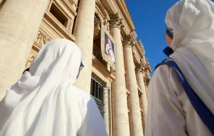 Misioneras de la Caridad en el Vaticano | Crédito: Daniel Ibañez - ACI Prensa 