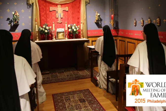 Monasterios de todo el mundo rezarán por Encuentro Mundial de las Familias Filadelfia 2015