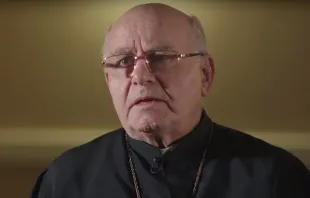 Mons. Jean-Clément, Arzobispo de Aleppo (Siria). Imagen captura Youtube 