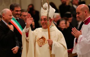 Mons. De Donatis, nuevo Vicario General de la Diócesis de Roma. Foto: Daniel Ibáñez / ACI Prensa 