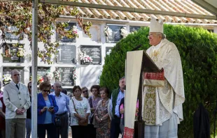 Mons. Demetrio Fernu00e1ndez, Obispo de Cu00f3rdoba (Espau00f1a) en una celebraciu00f3n reciente de la diu00f3cesis. Foto: Diu00f3cesis de Cu00f3rdoba (Espau00f1a).  