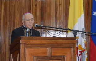 Presidente de la Conferencia Episcopal Venezolana Mons. Diego Padrón / Foto: CEV 