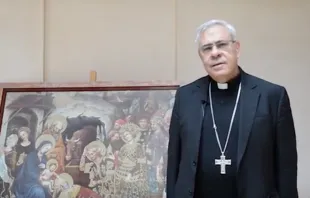 Mons. Javier Martu00ednez, Arzobispo de Granada (Espau00f1a). Foto: Captura Pantalla Youtube.  