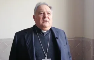 El Obispo de Canarias, Mons. José Mazuelos, presidente de la Subcomisión episcopal para la Familia y la Defensa de la vida. Crédito: CEE 
