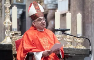 El Arzobispo de Valencia, Mons. Enrique Benavent. Crédito: V. Gutiérrez 