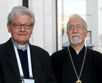 Mons. Giuseppe Ghiberti y Patriarca Nerses Bedros XIX