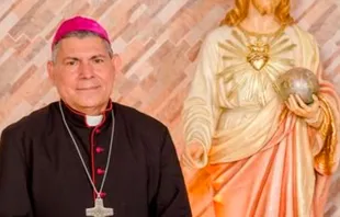 Mons. Carlos Enrique Herrera Gutiérrez, nuevo presidente de la Conferencia Episcopal de Nicaragua / Crédito: Twitter de Mons. Carlos Enrique Herrera 