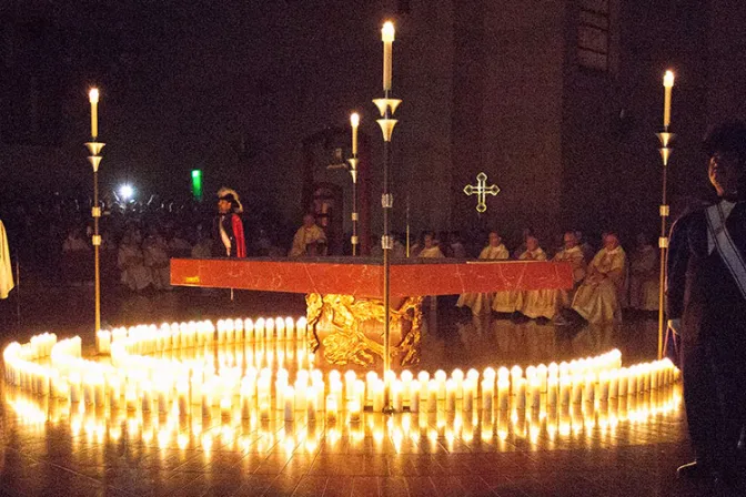 Cerca de 200 velas fueron encendidas por cada niño abortado en el 2015 en Los Ángeles