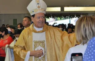Cardenal Norberto Rivera Carrera en la Parroquia San Isidro Labrador en Ciudad de México, el 15 de mayo de 2022. Crédito: Cortesía. 