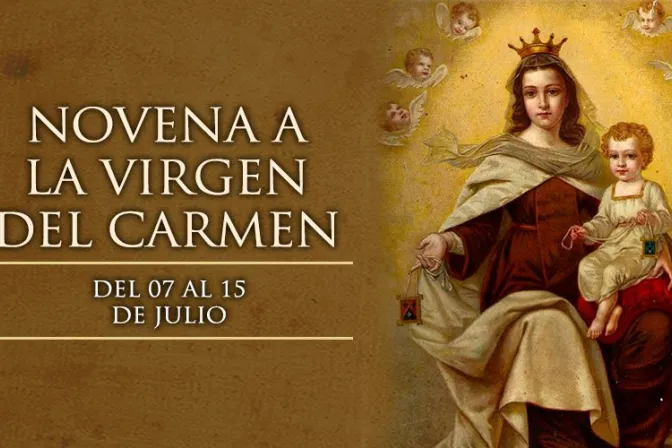 Hoy comienza la novena a la Virgen del Carmen