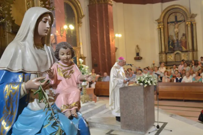 Fieles se unirán en oración para pedir a la Virgen María por la paz en Argentina