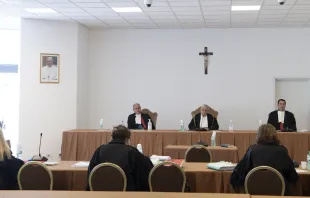Audiencia en nueva aula del Tribunal del Vaticano. Foto: Vatican Media 