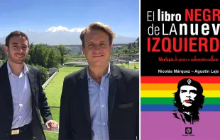Agustín Laje y Nicolás Márquez, coautores de "El Libro Negro de la Nueva Izquierda" / Crédito: Cortesía de Fundación para la Familia (FAM) 