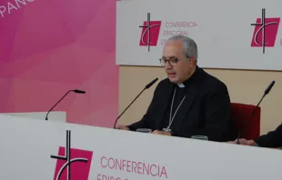 Mons. Francisco César García Magán, Obispo de Toledo y nuevo secretario general de la CEE. Crédito: CEE null