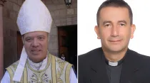 Los nuevos obispos de México y de Colombia. Foto: Diócesis de Tapachula y diócesis de Pereira 