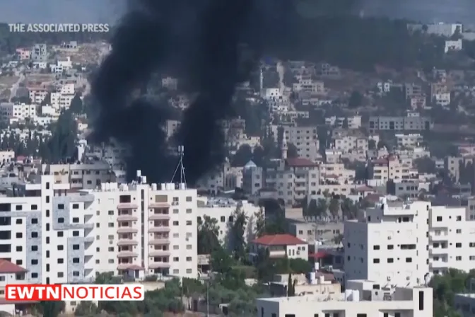 Iglesia en Jerusalén pide “alto al fuego” a Israel y lamenta daños en parroquia de Yenín