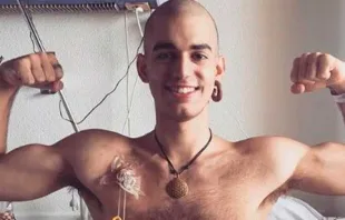 Pablo Ru00e1ez durante el tratamiento contra la leucemia / Foto: Instagram Pablo Ru00e1ez 