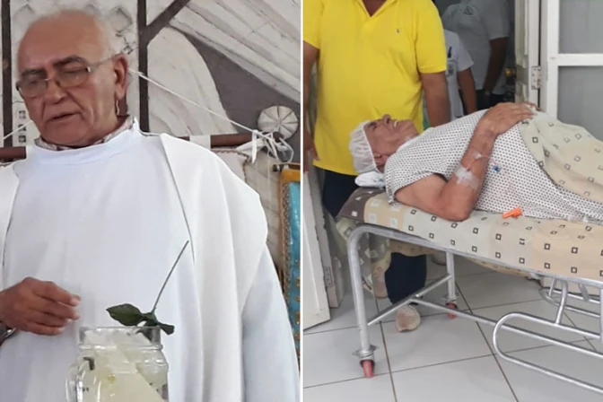 Apuñalan a sacerdote anciano para robar la limosna de su parroquia