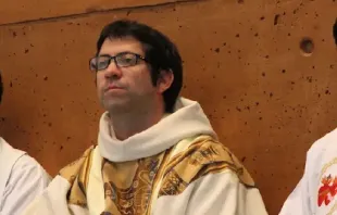 P. Nicolás Viel en su ordenación sacerdotal en 2017. Crédito: Congregación de los Sagrados Corazones 