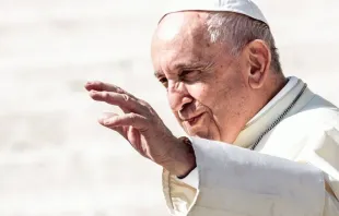 El Papa Francisco. Crédito: Daniel Ibáñez / ACI Prensa.