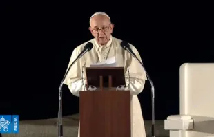 El Papa Francisco ante el Memorial de la Paz de Hiroshima en su viaje apostólico a Japón. Foto: Captura de Youtube 