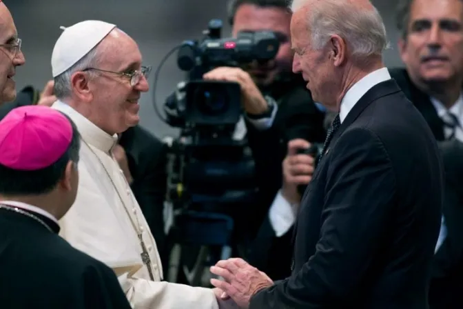 Obispo pide al Papa Francisco que interpele a Joe Biden sobre su apoyo al aborto