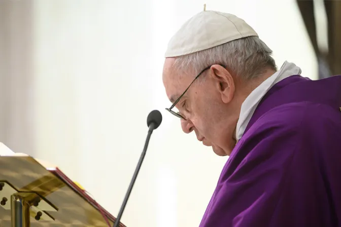 El Papa ofrece la Misa por las personas sin hogar que no pueden refugiarse del coronavirus