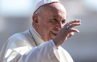 El Papa Francisco. Foto: Daniel Ibu00e1u00f1ez / ACI Prensa 