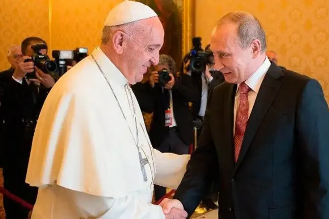 El Papa Francisco revela qué le diría a Vladímir Putin si se volvieran a encontrar