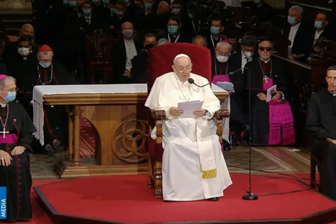 Discurso del Papa Francisco en el encuentro con los obispos y el clero de Eslovaquia