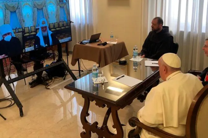 El Papa Francisco habla con el Patriarca ruso Kirill sobre la guerra en Ucrania