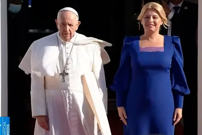 Papa Francisco sostuvo encuentro privado con presidenta de Eslovaquia