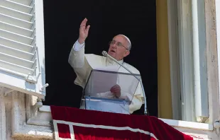 Papa Francisco en el u00c1ngelus / Cru00e9dito: u00a9 Vatican Media/ACI Prensa.  