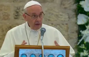 El Papa Francisco durante su visita a Asís / Foto: Captura de pantalla (CTV) 