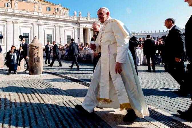 Papa Francisco: Los cristianos son portadores de un “pedazo de cielo”