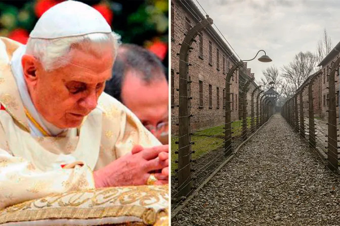 Hace 10 años Benedicto XVI estremeció al mundo con este discurso en Auschwitz