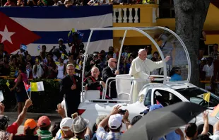 Papa Francisco durante su viaje a Cuba. Foto: Flickr MINREX Cuba. 