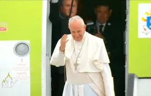 El Papa Francisco se despide de Portugal / Foto: Captura de video 