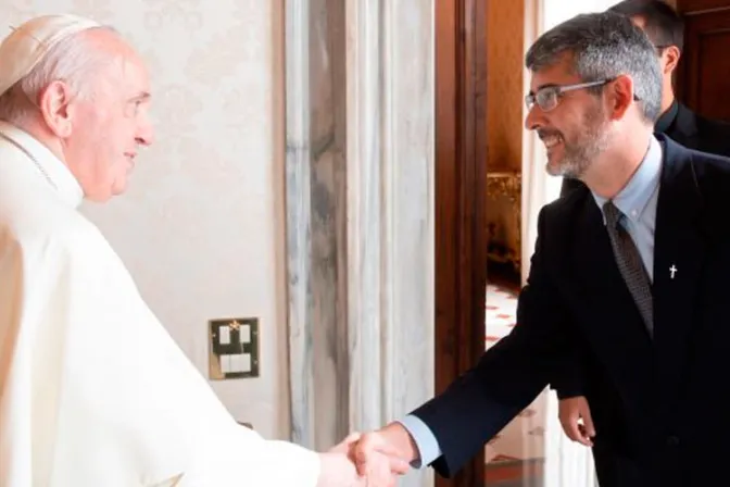 Papa Francisco recibe al superior general del Sodalicio de Vida Cristiana