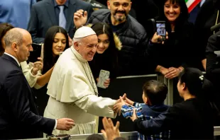 Imagen referencial. El Papa Francisco en el Vaticano. Foto: Daniel Ibáñez / ACI Prensa 