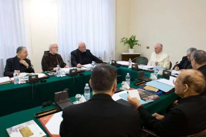 El Consejo de Cardenales que asesora al Papa Francisco comienza una nueva reunión